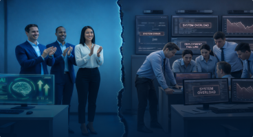 The Post-Pilot Cliff: Why AI Rollouts Fail at Scale Without the A³MS™ Framework